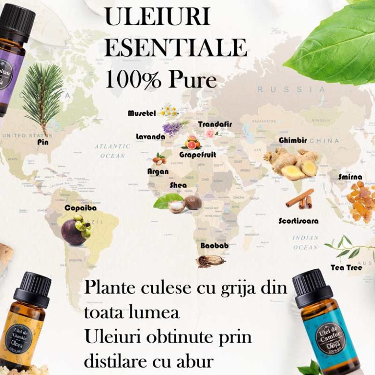 Ulei de Arbore de Ceai esențial, Ulei de Tea Tree 100% pur