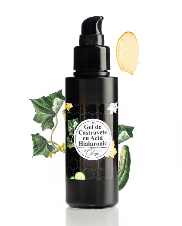 gel de castravete cu acid-hialuronic-oleya