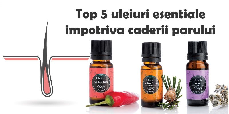 uleiuri esentiale impotriva caderii parului