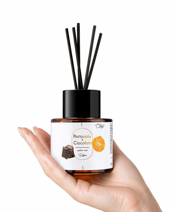Reed  Diffuser - Parfum camera cu betisoare - Portocala si Ciocolata