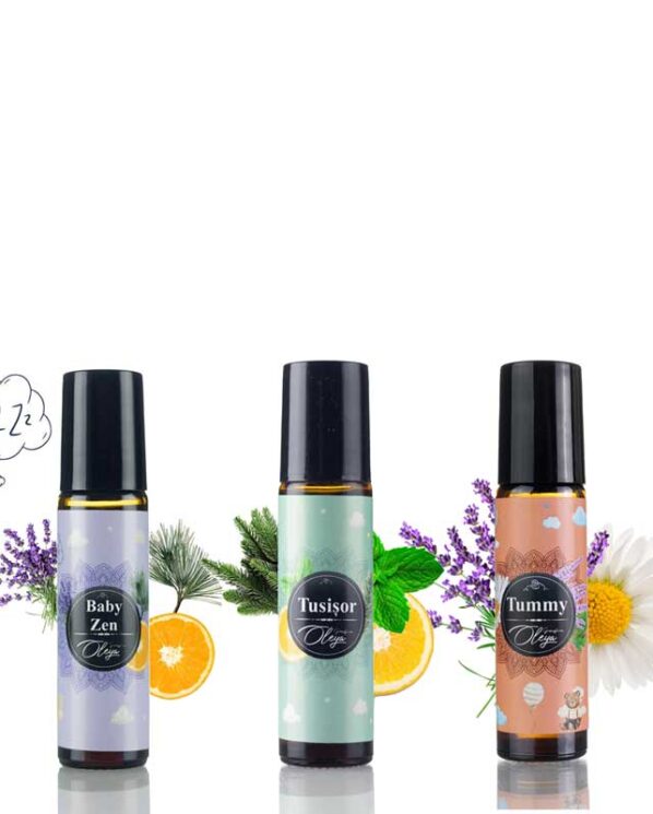Kit Roll-on Copii - Imunitate Tuse Calm si Somn