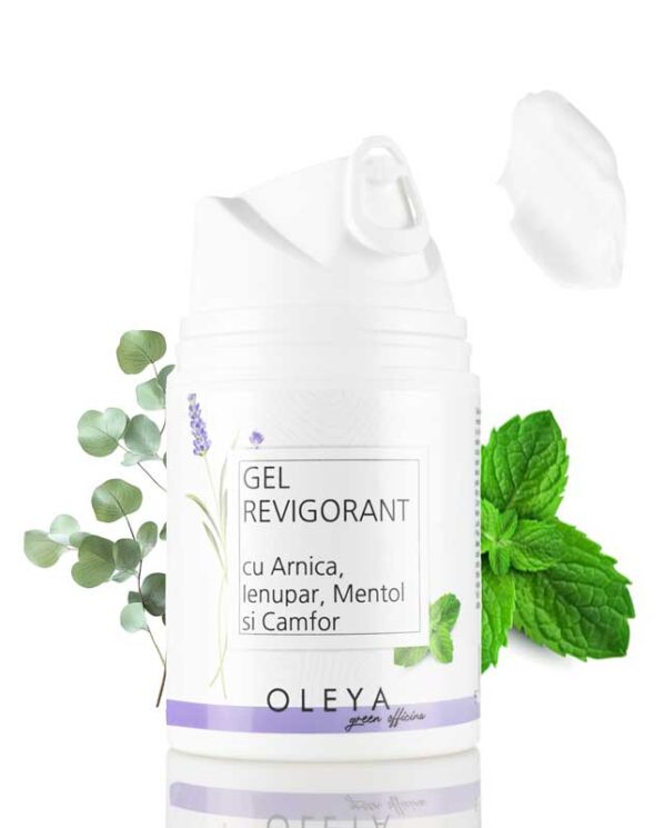Pain Relief - Gel revigorant cu Menta, Camfor, Arnică, Mentol și Eucalipt