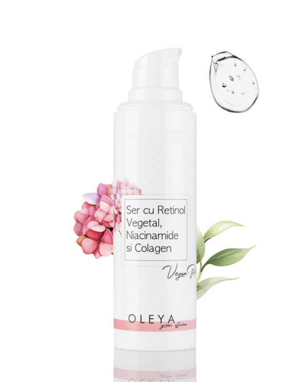 Bio-Retinol Serum- Ser cu Retinol vegetal, Niacinamida si Colagen