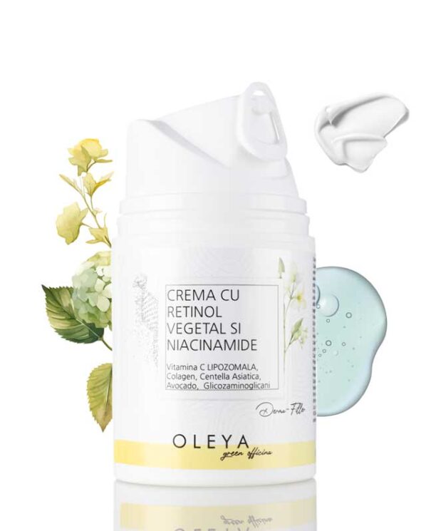 Derma Filler - Crema cu retinol vegetal, vitamina C lipozomala si niacinamide