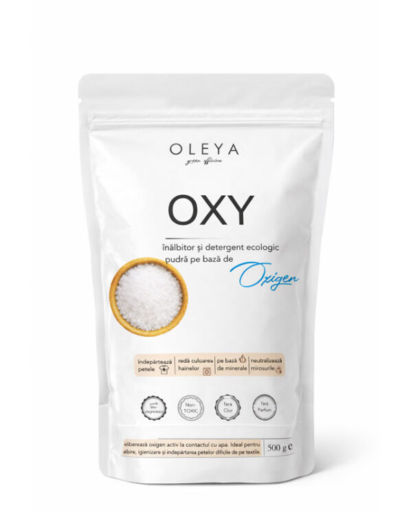 OXY - Inalbitor / Detergent ecologic pudra, fără parfum sau clor