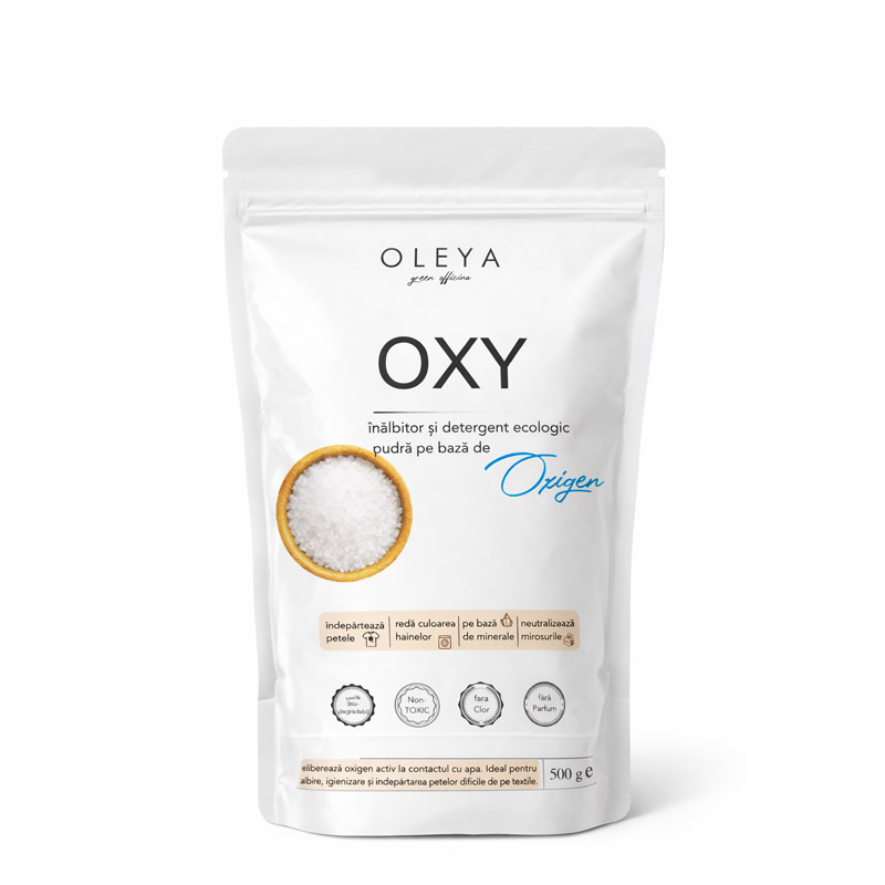 OXY - Inalbitor / Detergent ecologic pudra, fără parfum sau clor