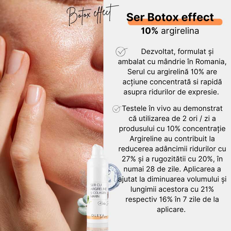 Botox Serum - Ser cu Argireline 10% si Colagen Marin - imagine 2