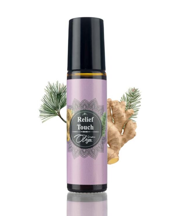 Relief Touch -  Roll-on cu Uleiuri Esențiale de Copaiba, Maghiran, Turmeric și Brad